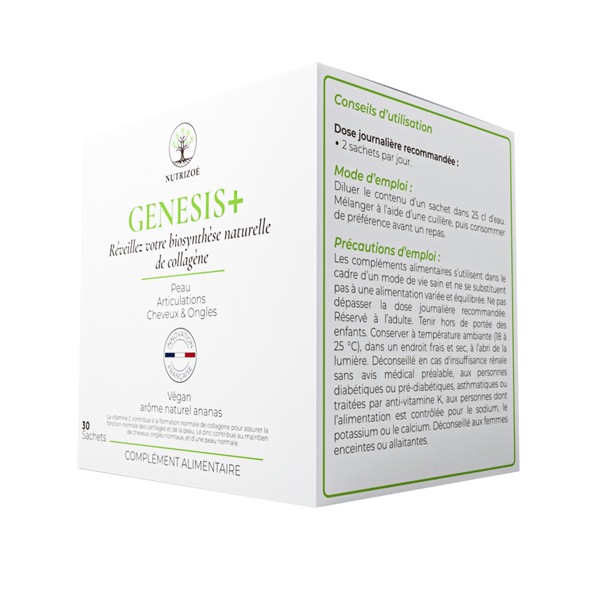 GENESIS+ : la biosynthèse naturelle du collagène
