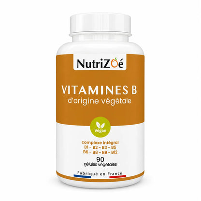 Vitamines B complexe intégral | gelules nutrizoe packshot