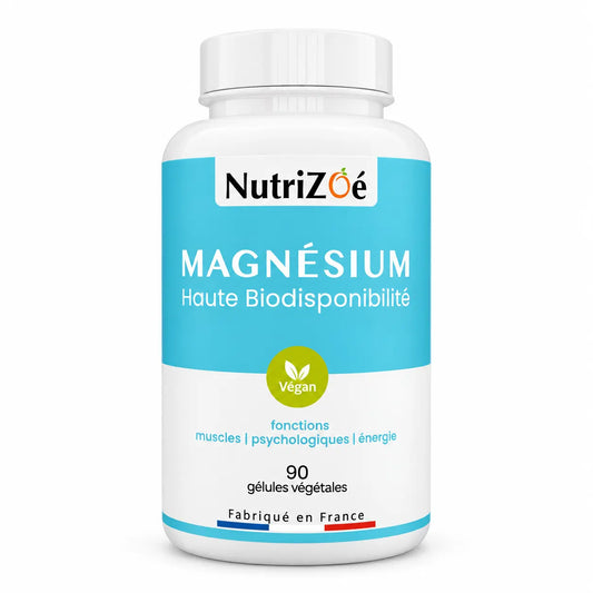 Magnésium citrate en gélules | packshot 90 gelules