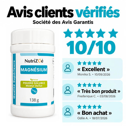 Magnésium citrate en poudre | magnesium citrate 138g 03 avis clients