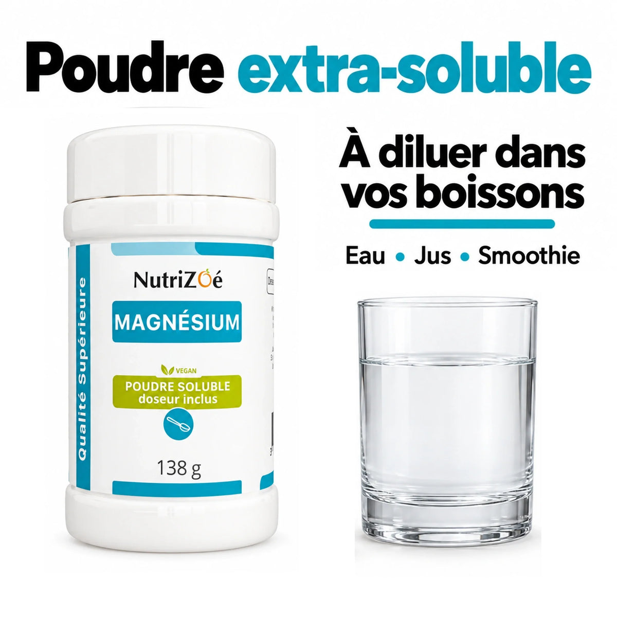 Magnésium citrate en poudre | magnesium citrate 138g 08 solubilite