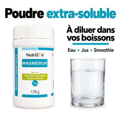 Magnésium citrate en poudre | magnesium citrate 138g 08 solubilite