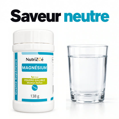 Magnésium citrate en poudre | magnesium citrate 138g 09 saveur neutre